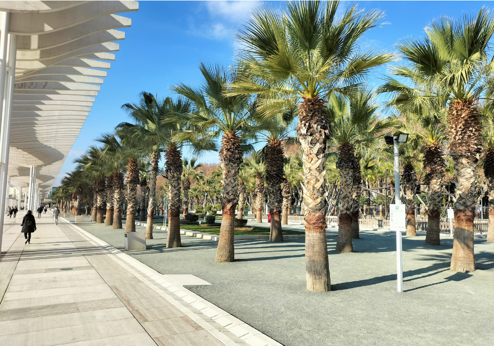 Promenade muelle uno malaga